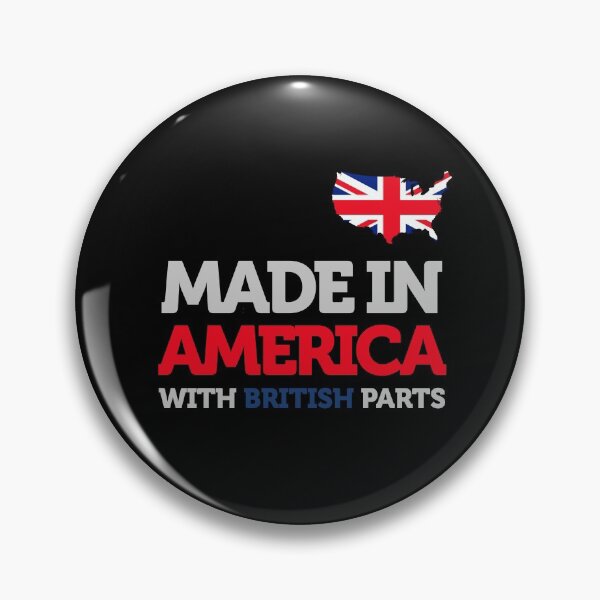 Item preview, Made in America with British Parts - Britain and USA Pride designed and sold by smartrocket.