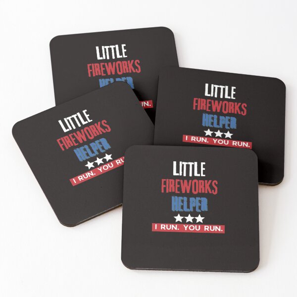 Item preview, Funny Little Fireworks Helper I Run You Run 4th of july 2021 Gifts Holidays Independence Day designed and sold by sichaz.