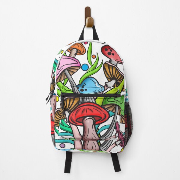 Item preview, Colorful Mushroom doodles designed and sold by Soumita.