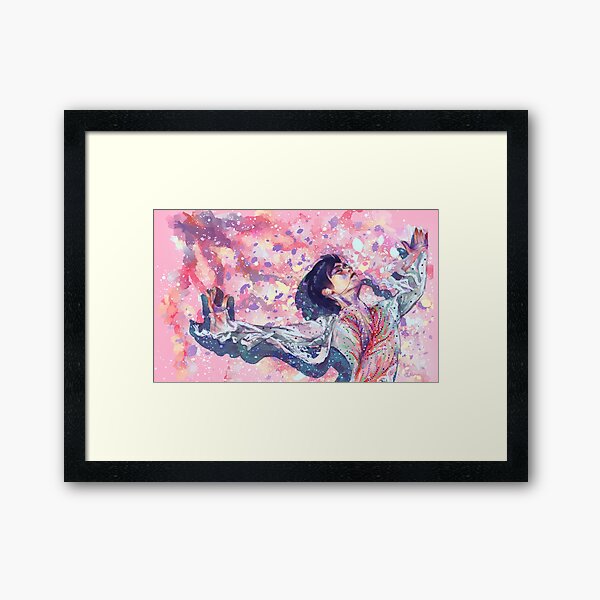 Yuzuru Hanyu, Haru Yo Koi Framed Art Print