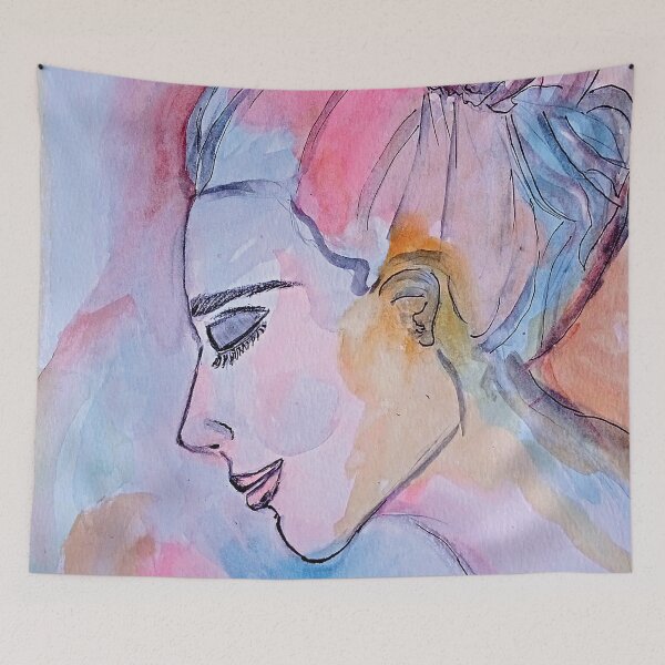Item preview, Ballet Class. Watercolor painting designed and sold by Galeria-S.