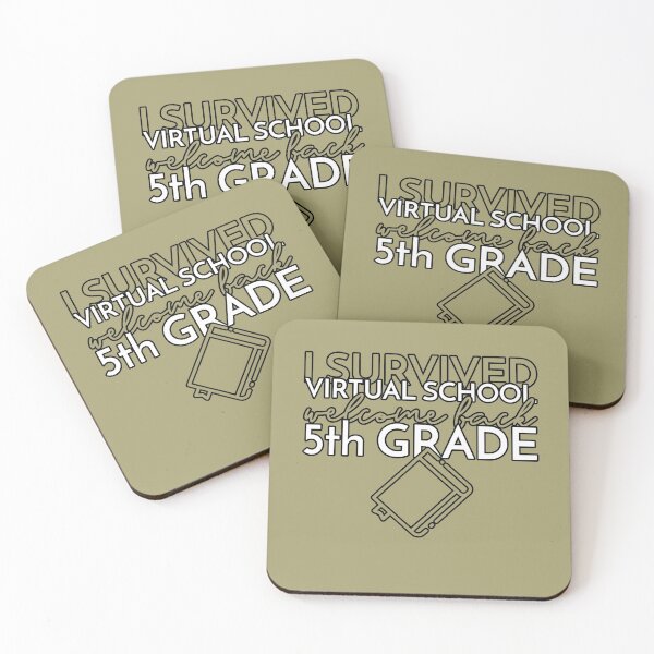 Item preview, I Survived Virtual School - 5th Grade designed and sold by CRHPOD20.
