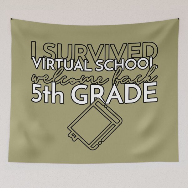 Item preview, I Survived Virtual School - 5th Grade designed and sold by CRHPOD20.