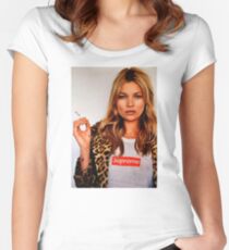 Kate Moss Women's Fitted Scoop T-Shirt