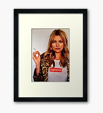 Kate Moss Framed Print