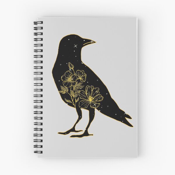 Item preview, Floral starry crow designed and sold by Windsoul-.