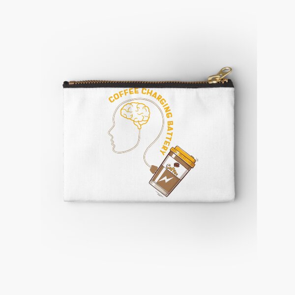 Item preview, coffee charging battery classic t-shirt  designed and sold by Artezia.