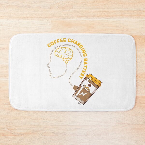 Item preview, coffee charging battery classic t-shirt  designed and sold by Artezia.
