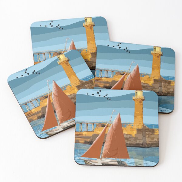 Item preview, Whitby Lighthouse designed and sold by Stormswept.