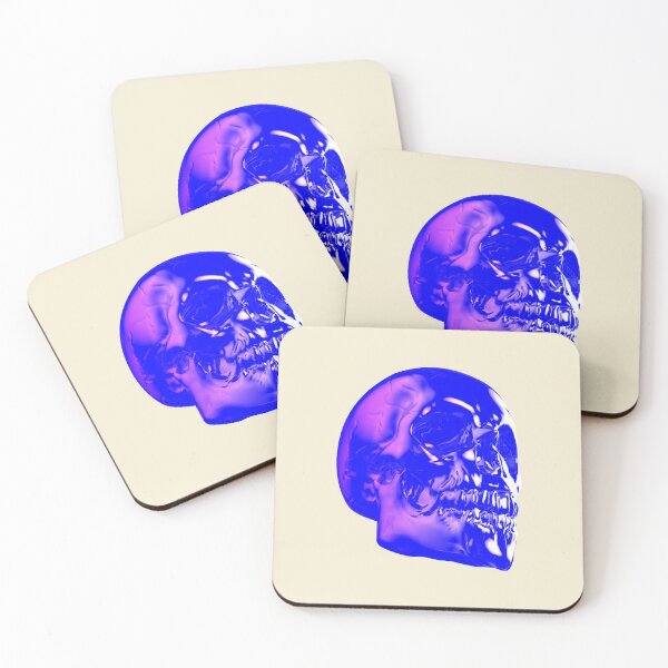 Item preview, Skull Horror - Synthwave Undead Skull 3D designed and sold by crazycollective.