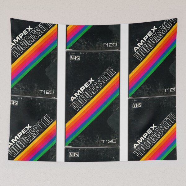 Item preview, Ampex Videocassette(RETRO VHS COVER) designed and sold by erikvanrent.