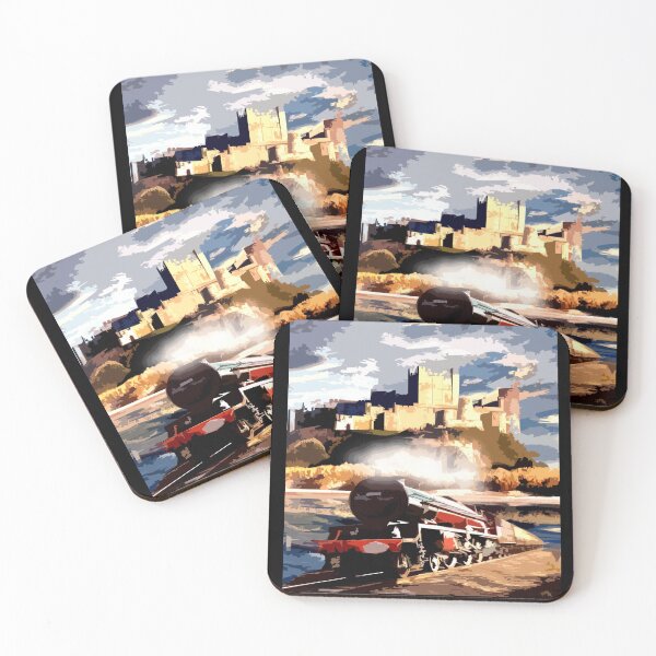 Item preview, Bamburgh LNER Railway Poster designed and sold by Stormswept.