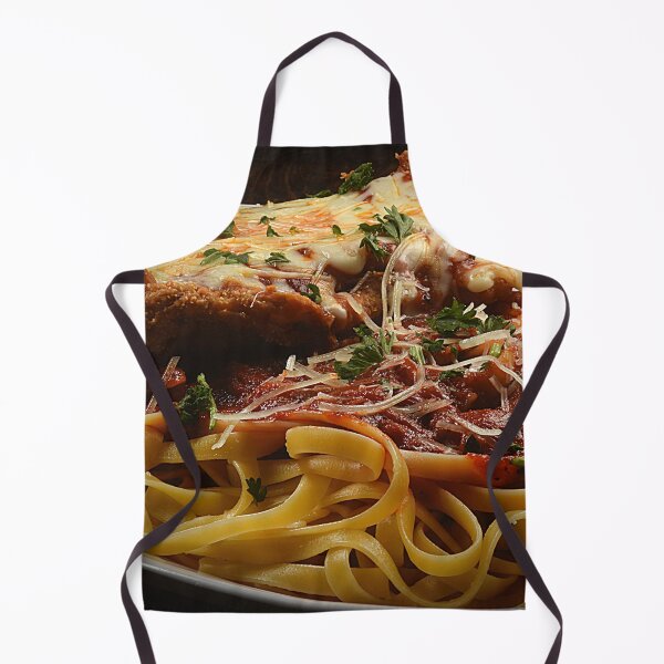 Item preview, Chicken Parmesan with Fettuccine Noodles designed and sold by NerdyByDesign.