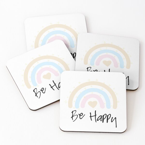 Item preview, be happy designed and sold by CreativosMae.