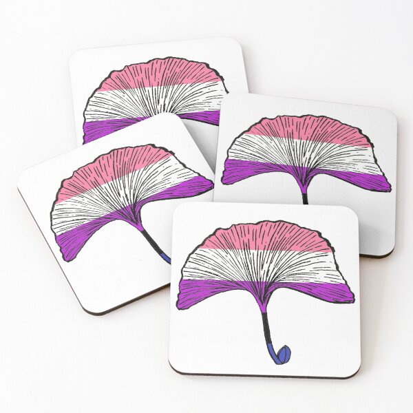 Item preview, Genderfluid Pride Gingko designed and sold by -Senaar-.