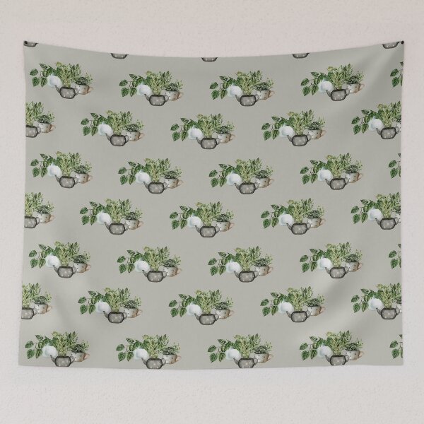 Item preview, ZZ Plant Vine Plant  Houseplant Lover Nature Pattern designed and sold by travellb.