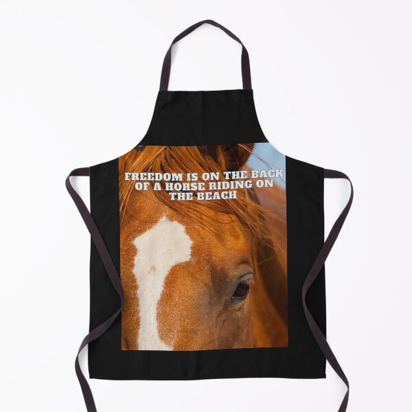 Item preview, Freedom is on the back of a horse riding on the beach designed and sold by 3TFashion.