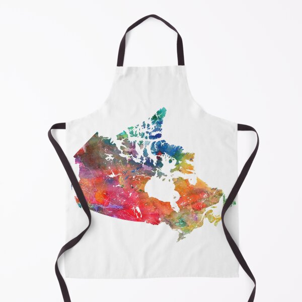 Item preview, Canada Map Watercolor by Zouzounio Art designed and sold by zouzounioart.