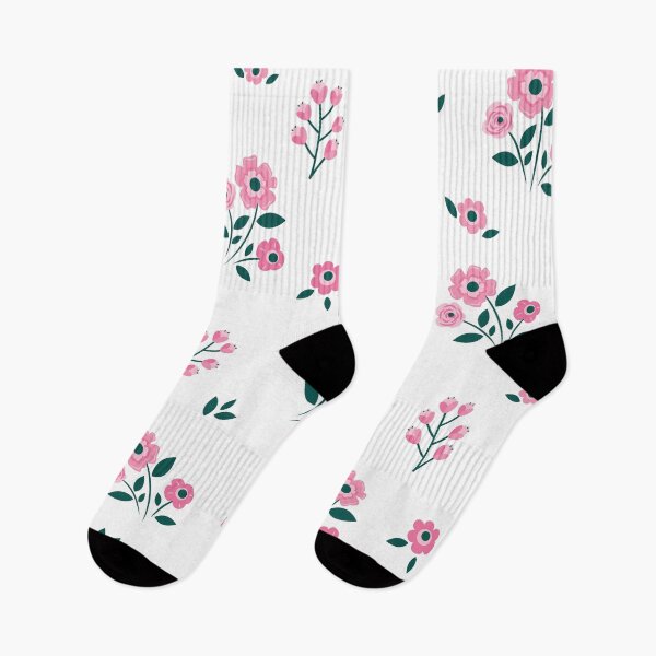 Item preview, Cute Pink Flower Pattern designed and sold by JollyElephant.