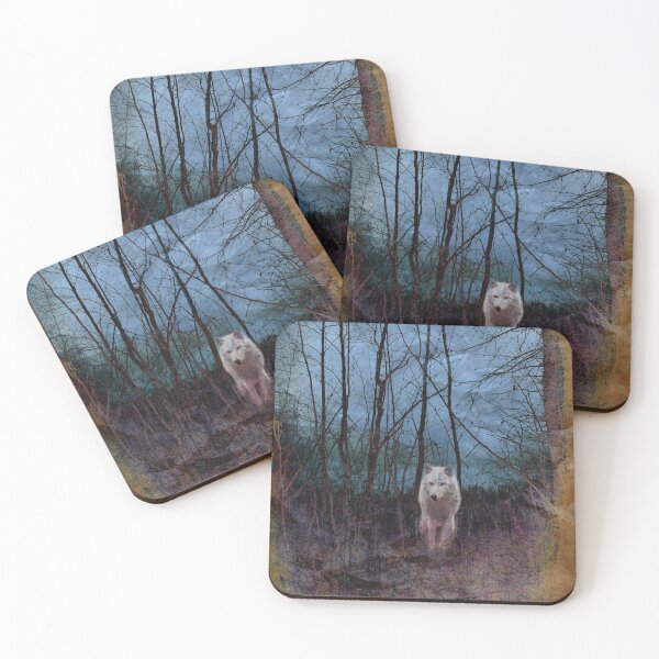 Item preview, Dark Forest And The Ghost Wolf designed and sold by SunDwn.