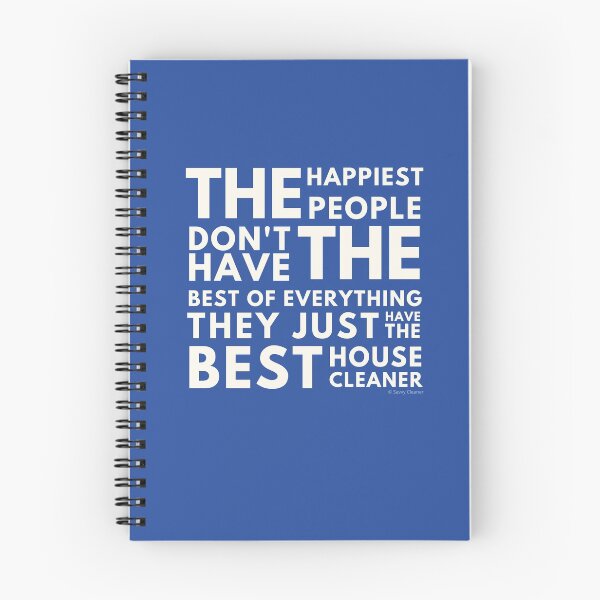 Item preview, The Happiest People Have The Best House Cleaner designed and sold by SavvyCleaner.