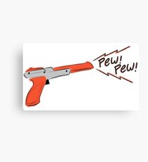 Cute Nes gun Canvas Print