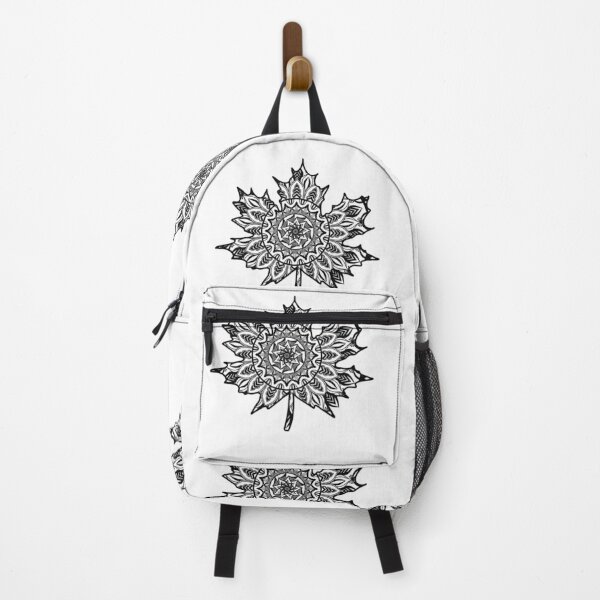 Item preview, Mandala on maple leaf designed and sold by kkanchan.