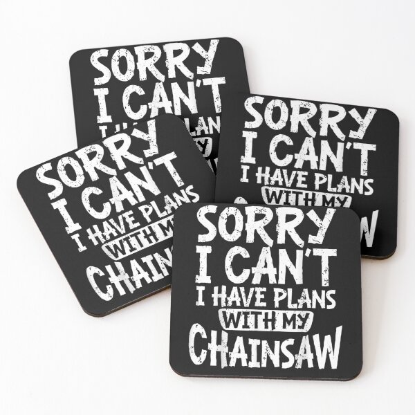 Item preview, I Can't I Have Plans With My Chainsaw Gift For A Logger  designed and sold by avareid3.