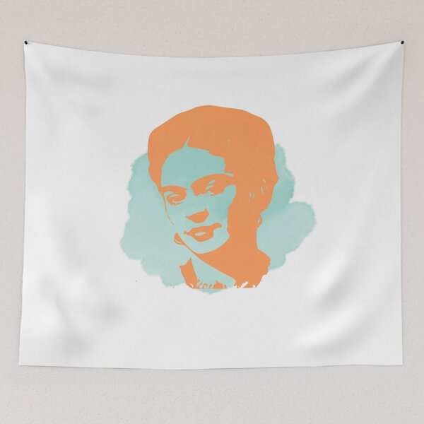Item preview, Frida kahlo portrait feminist pop art designed and sold by MiloHarris.