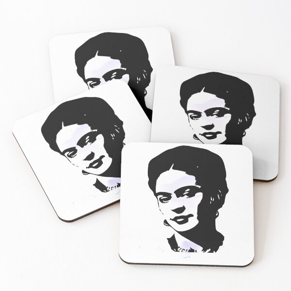 Item preview, Frida kahlo portrait feminist pop art designed and sold by MiloHarris.
