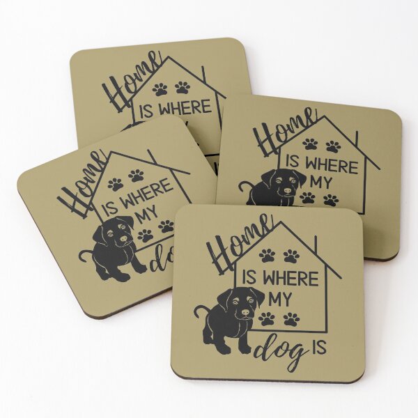 Item preview, Home is Where my Dog Is designed and sold by ChelleCreate.