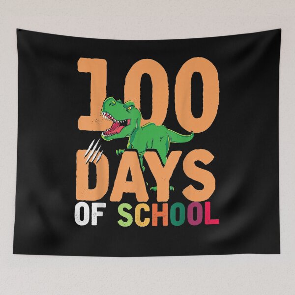 Artikelvorschau, Dino Jungen Mädchen Kinder 100. Tag T Rex 100 Tage Schule entworfen und verkauft von avareid3.