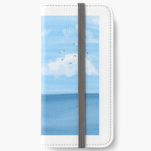 Nice day at the beach iPhone Wallet