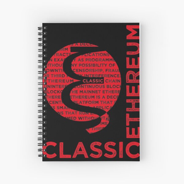 Item preview, Ethereum Classic (red) designed and sold by Andrea Beloque.