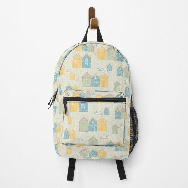 Item preview, Summer Beach Huts - Mint designed and sold by lizart-creative.