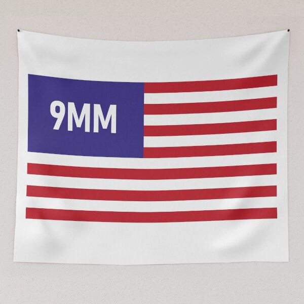 Item preview, 9mm Ammo Box - USA Flag designed and sold by ammo-shop.