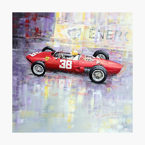 1962 Ricardo Rodriguez Ferrari 156 Photographic Print