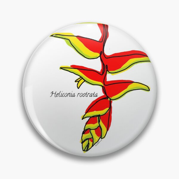 Item preview, Heliconia rostrata designed and sold by ArteAnnie.