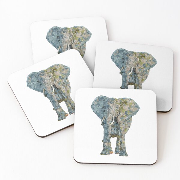Item preview, Polychromatic Elephant designed and sold by NiftyMel.