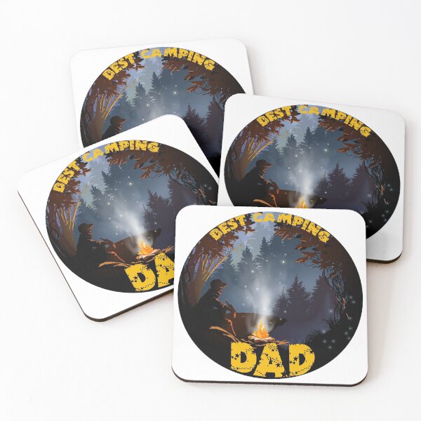 Item preview, BEST CAMPING DAD designed and sold by naturehikers.