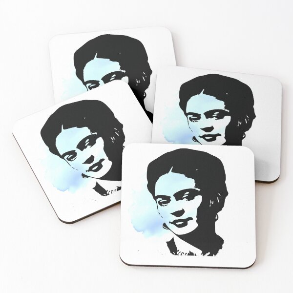 Item preview, Frida kahlo portrait feminist pop art designed and sold by MiloHarris.