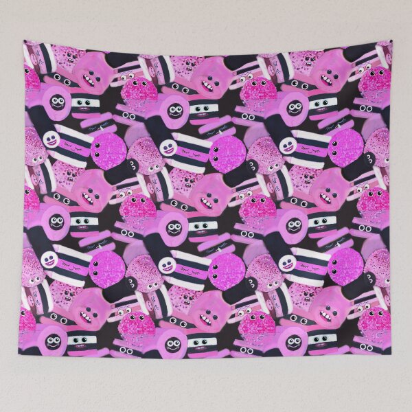 Item preview, Liquorice allsorts creatures pink designed and sold by QuirkyCraftz.