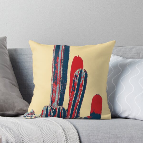 Item preview, Cactus Abstract With Yellow Background  designed and sold by Zoo-Moo.