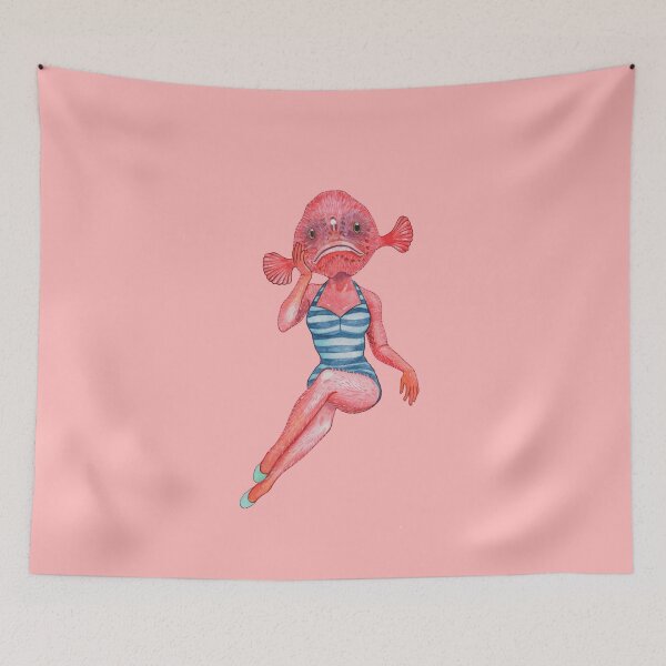 Item preview, Ava the sea toad mermaid designed and sold by kuinif.