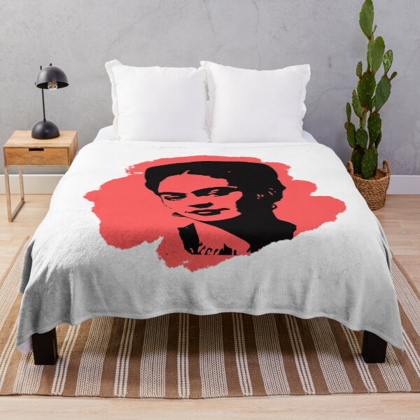 Item preview, Frida kahlo portrait feminist pink pop art designed and sold by MiloHarris.