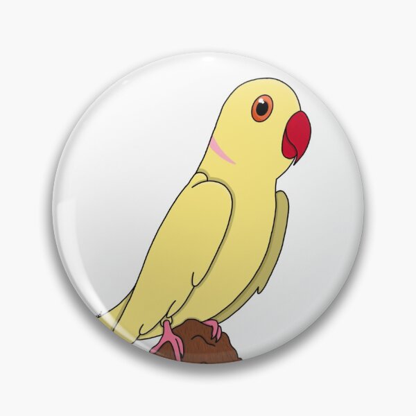 Item preview, Indian Ringneck Parakeet (yellow) designed and sold by Fallen-101.