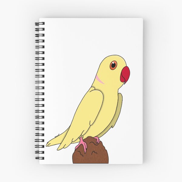 Item preview, Indian Ringneck Parakeet (yellow) designed and sold by Fallen-101.