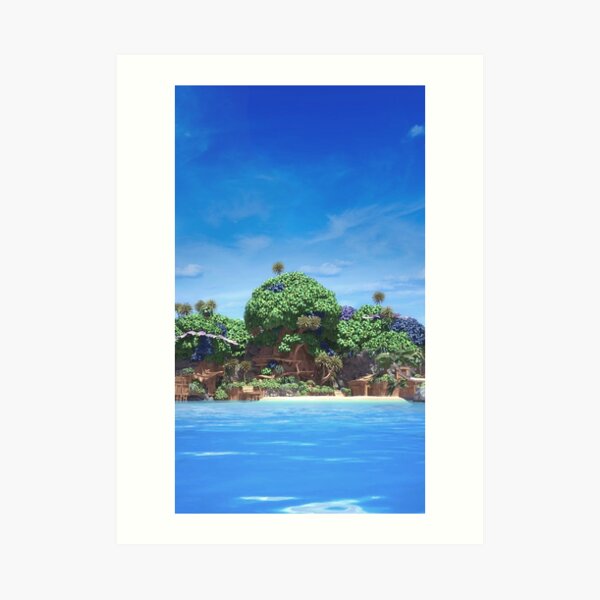 Kingdom Hearts - Destiny Islands Art Print