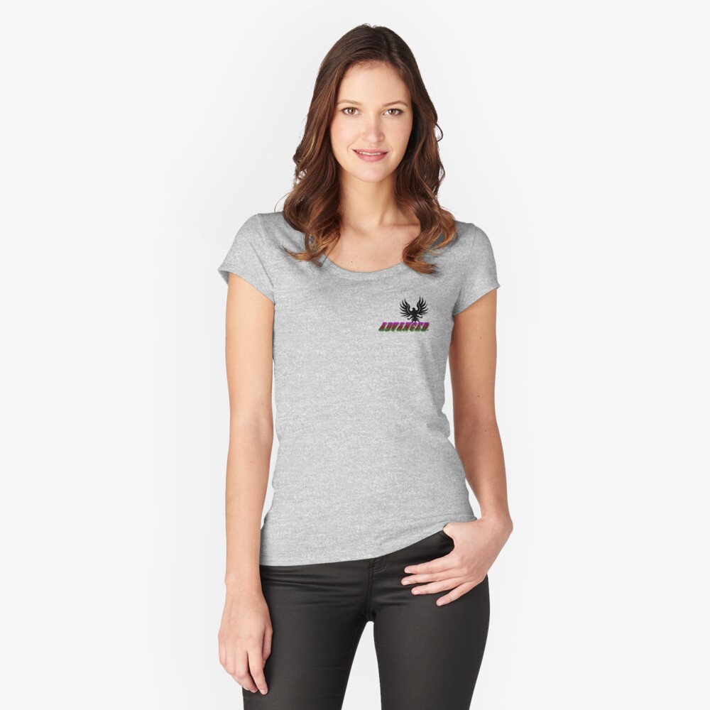 Item preview, Fitted Scoop T-Shirt designed and sold by Semapemodiba.