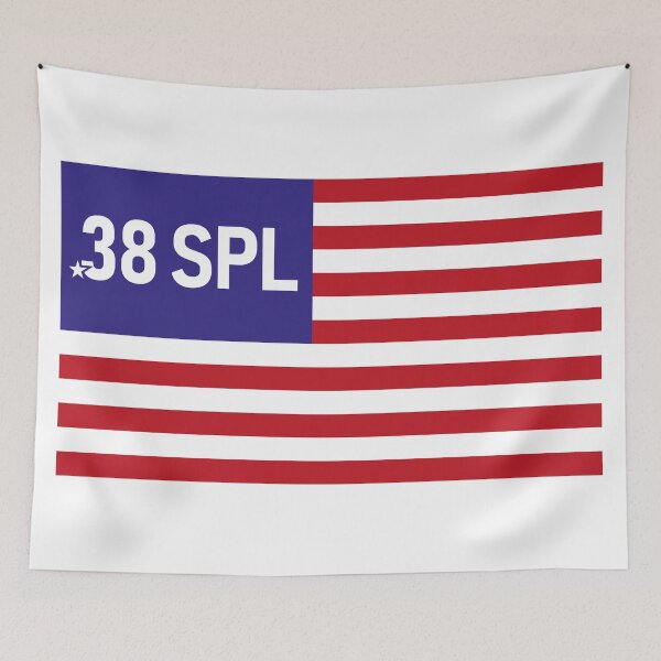 Item preview, 38 Special Ammo Box - USA Flag designed and sold by ammo-shop.